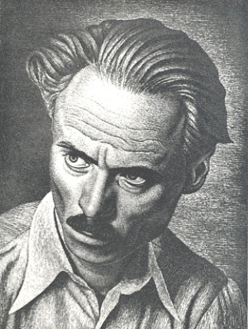 Image - Ivan Keivan: Self-portrait.